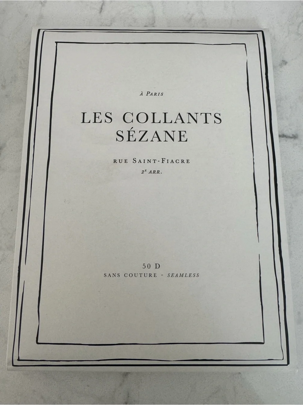 Sezane Tights Black / 50d Seamless - Size S